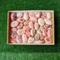 34 pc pink opal palms