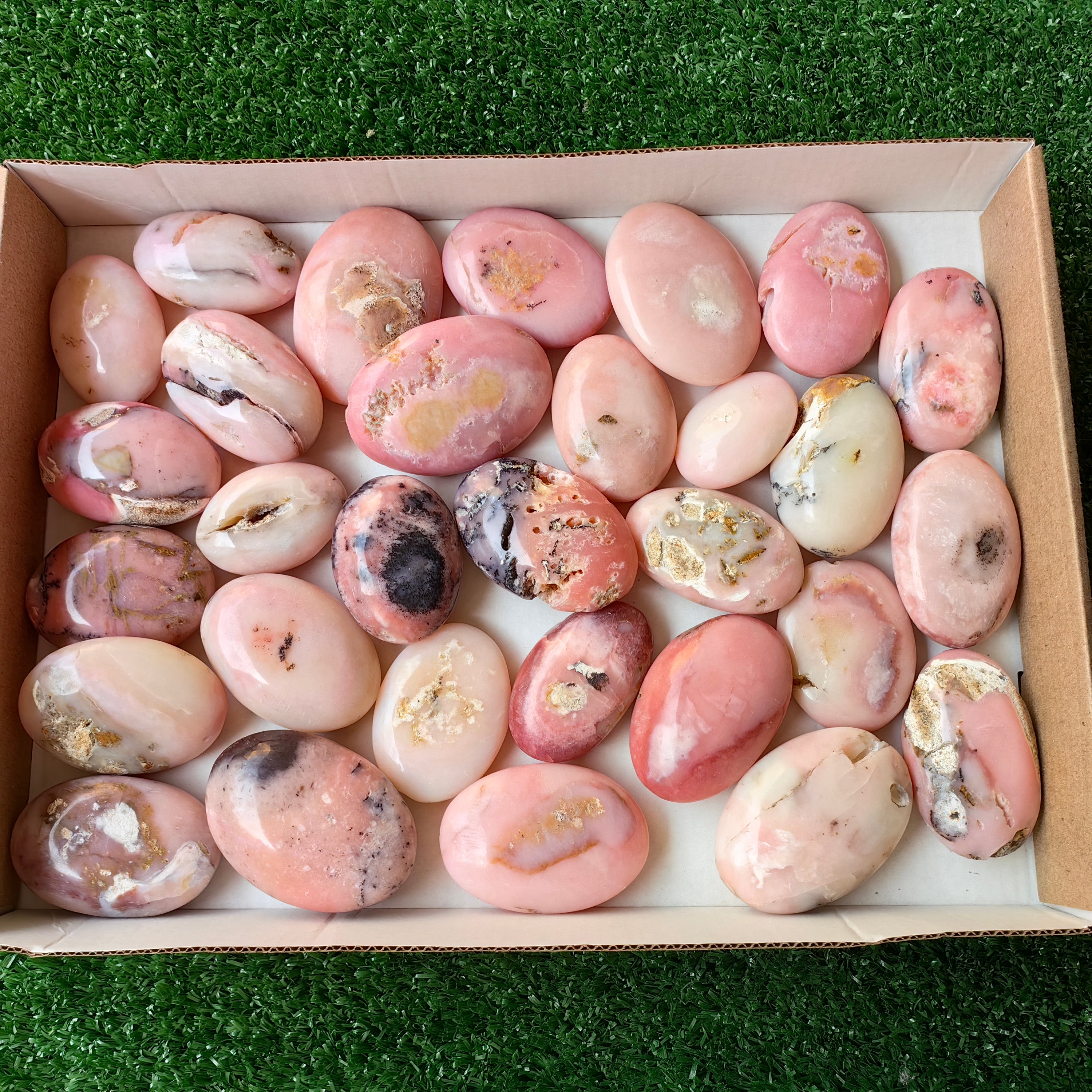 30 pc pink opal palms