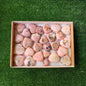 27 pc pink opal hearts