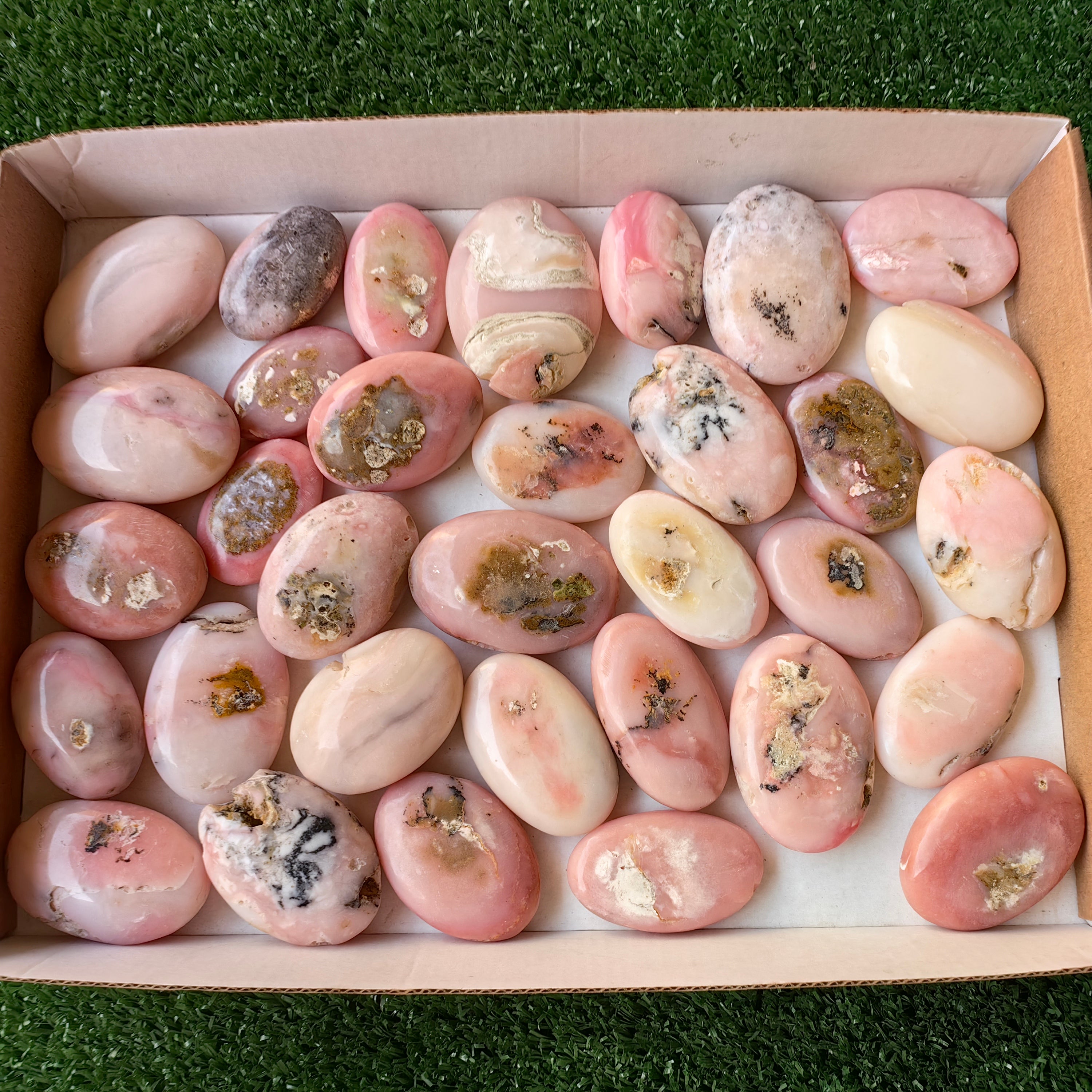 33 pc pink opal palms
