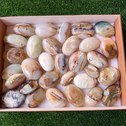 31 pc blue opal palms