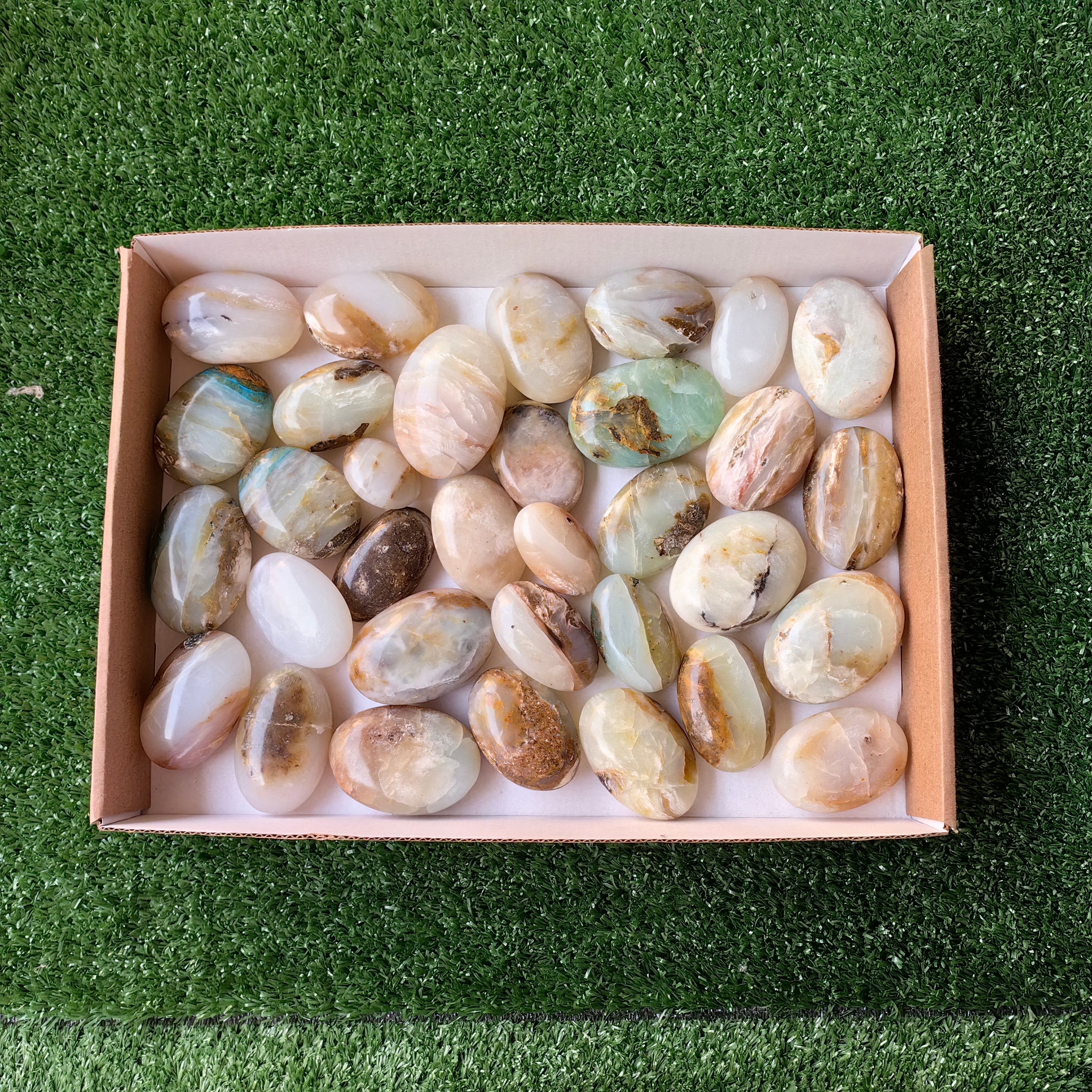 33 pc blue opal palms