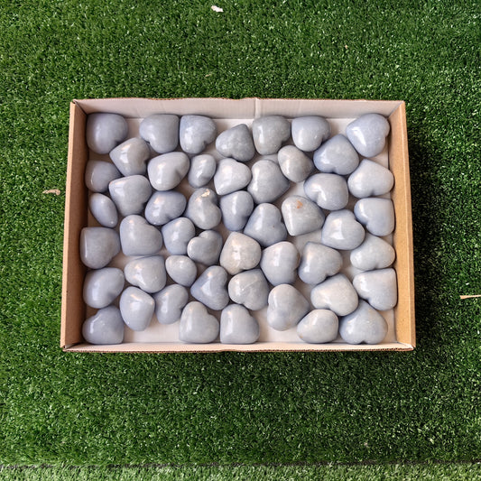49 pc angelite hearts