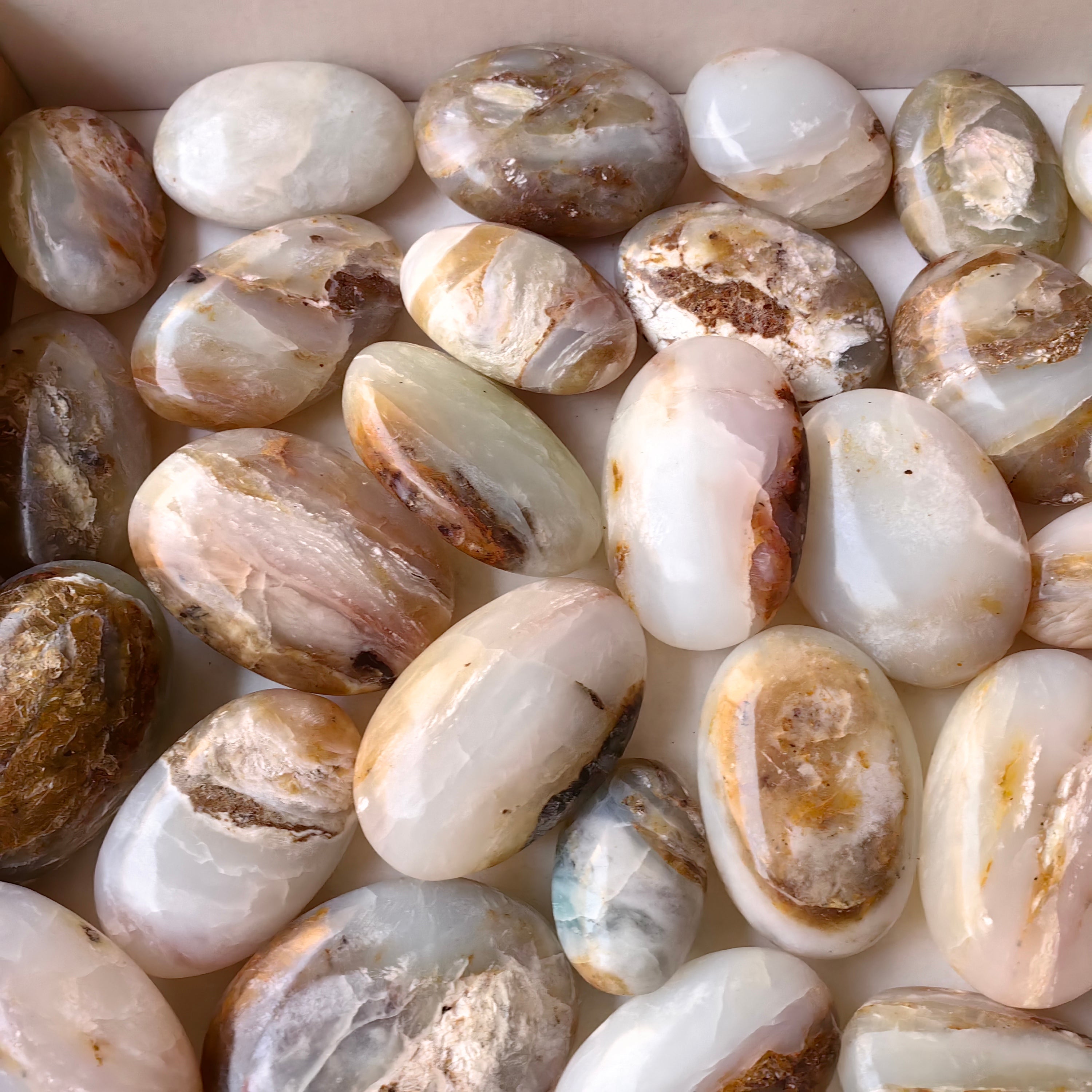 33 pc blue opal palms