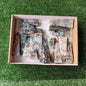 16 pc chrysocolla quartz towers