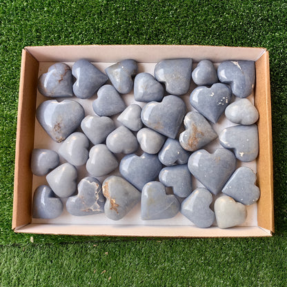 33 pc angelite hearts
