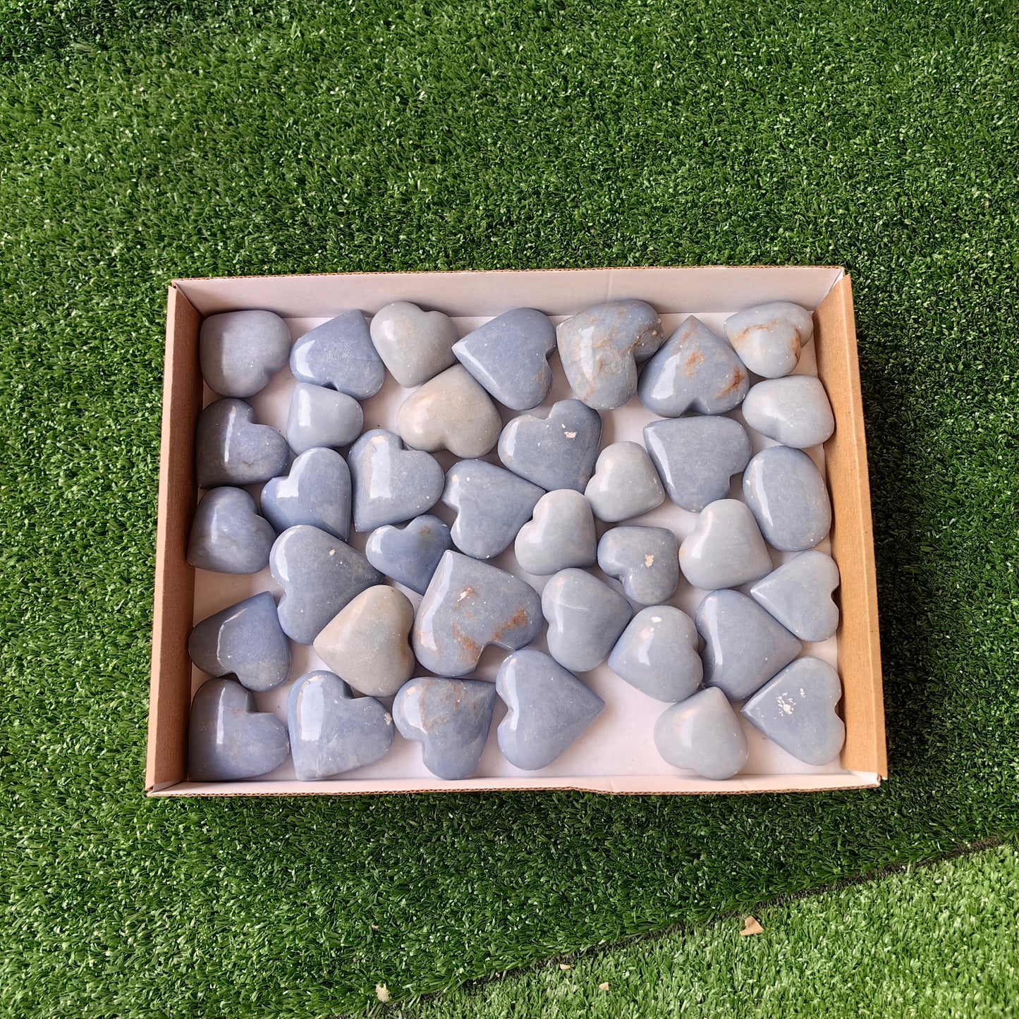 31 pc angelite hearts