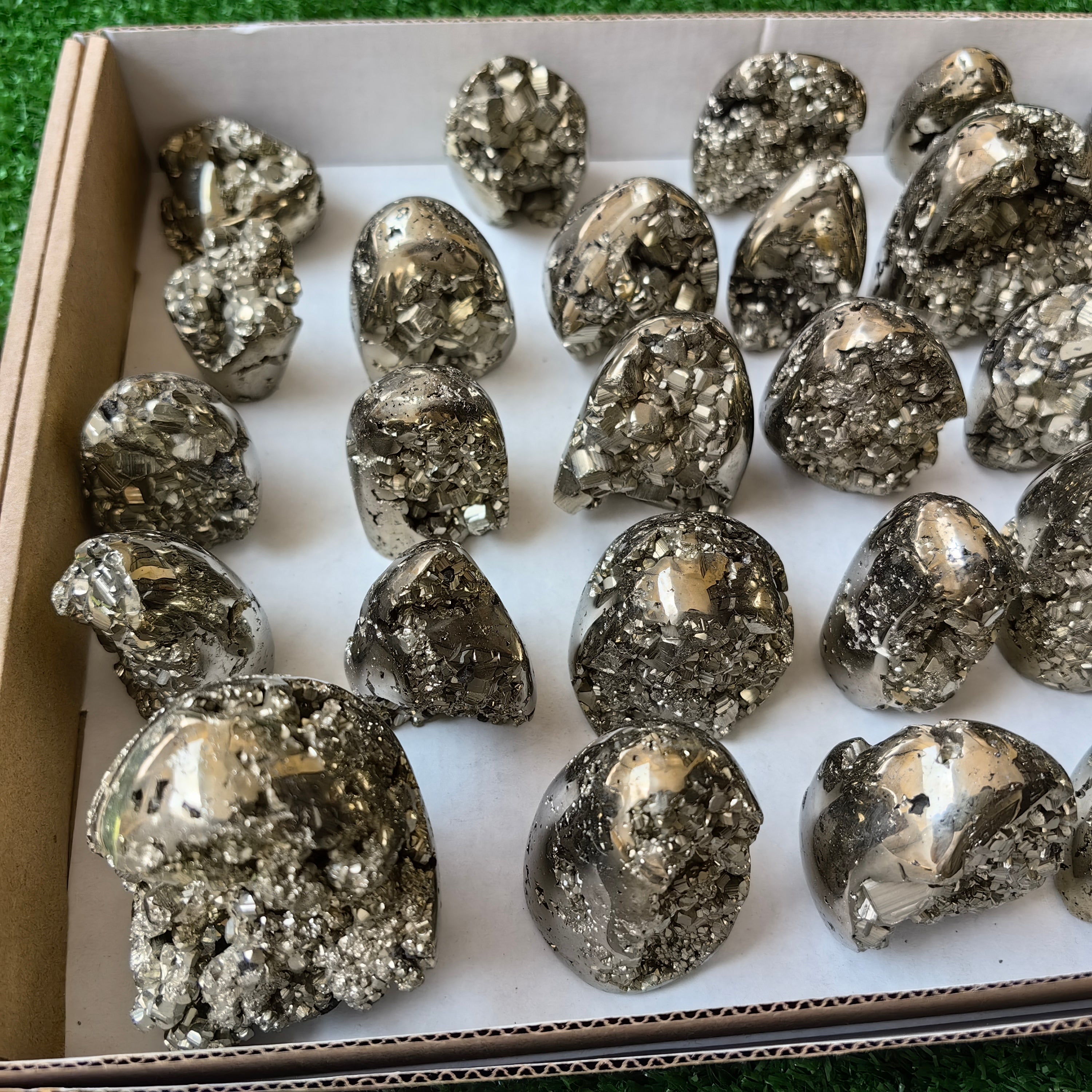 27 pc free forms pyrite drusy