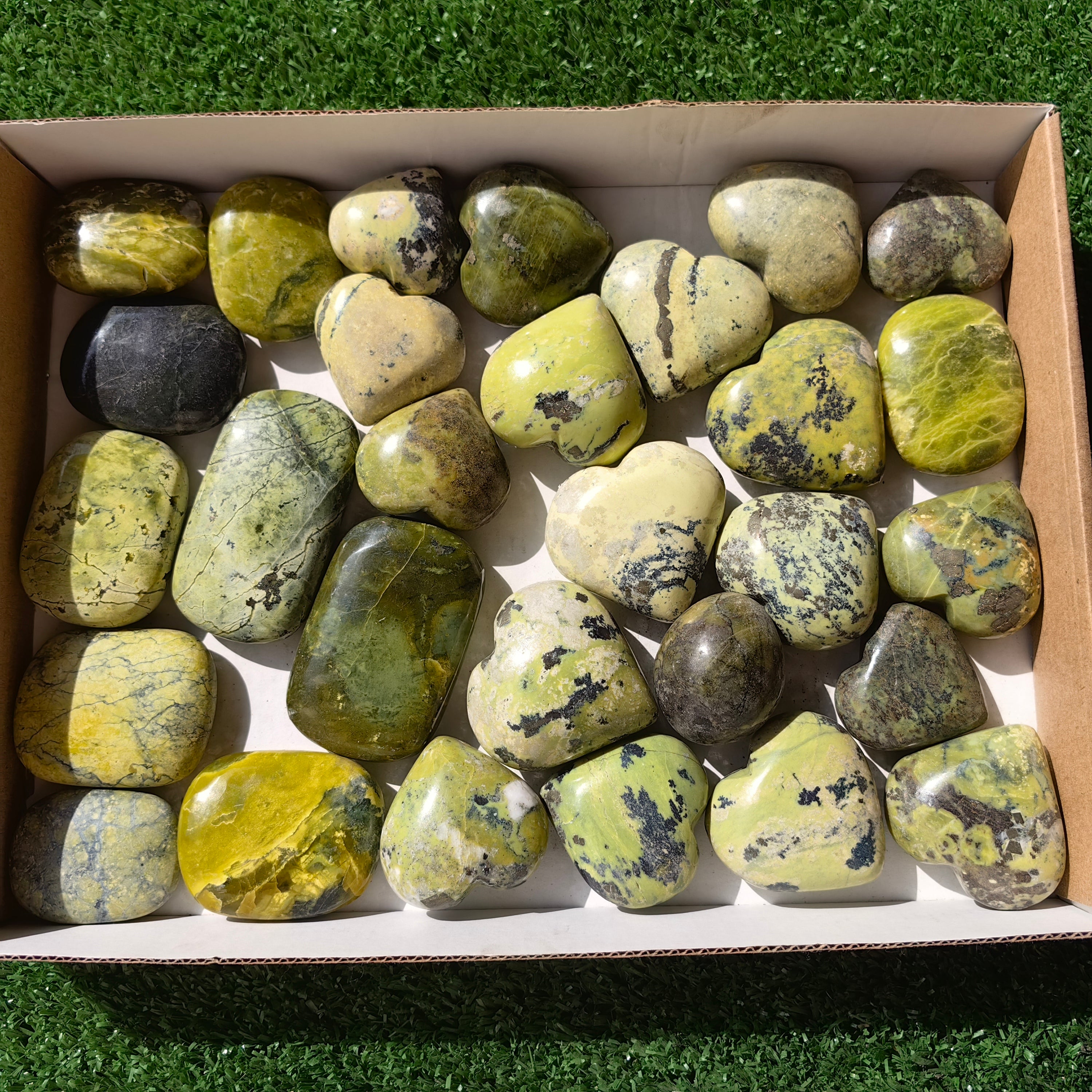 29 pc serpentine palms & hearts