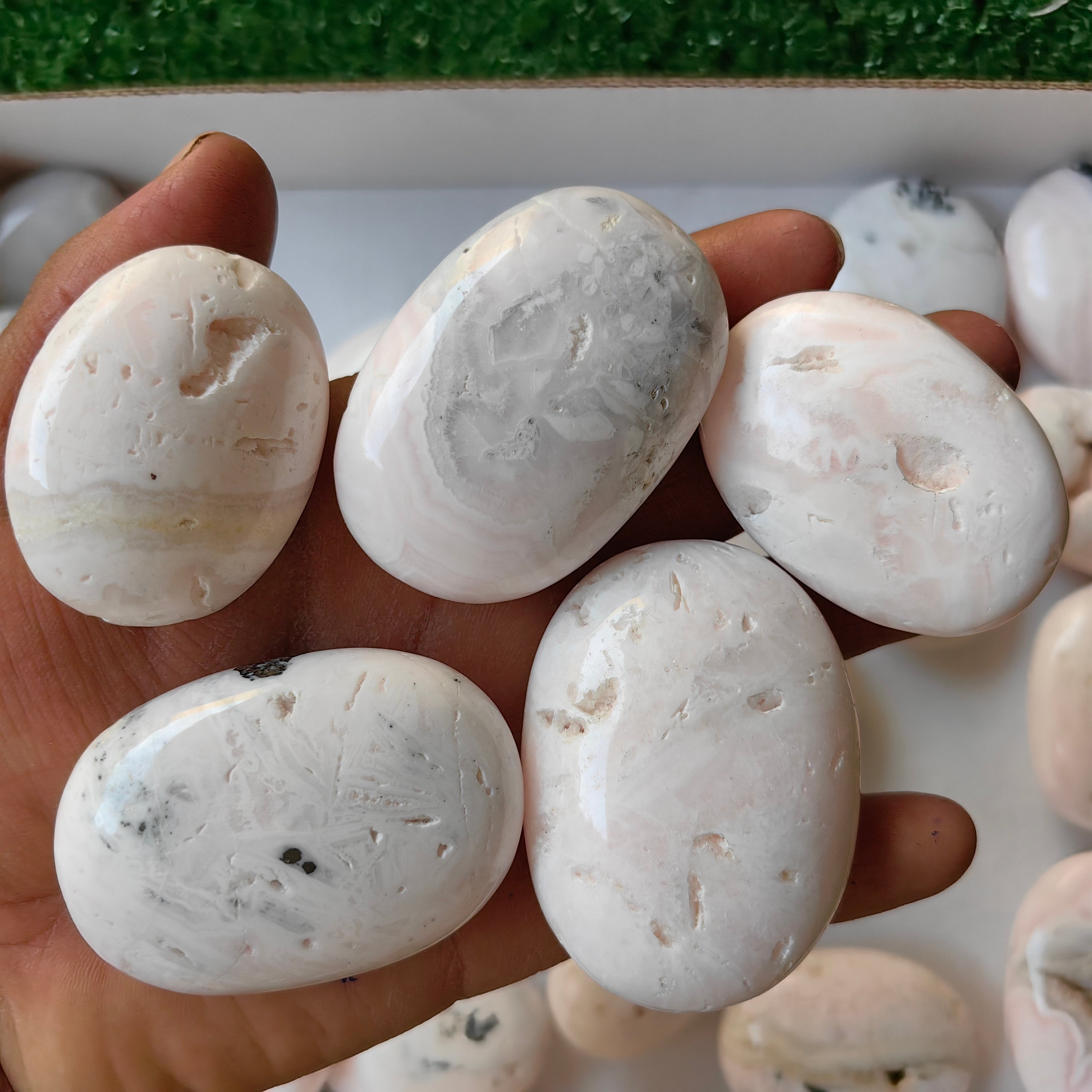 31 pc mangano calcite palm