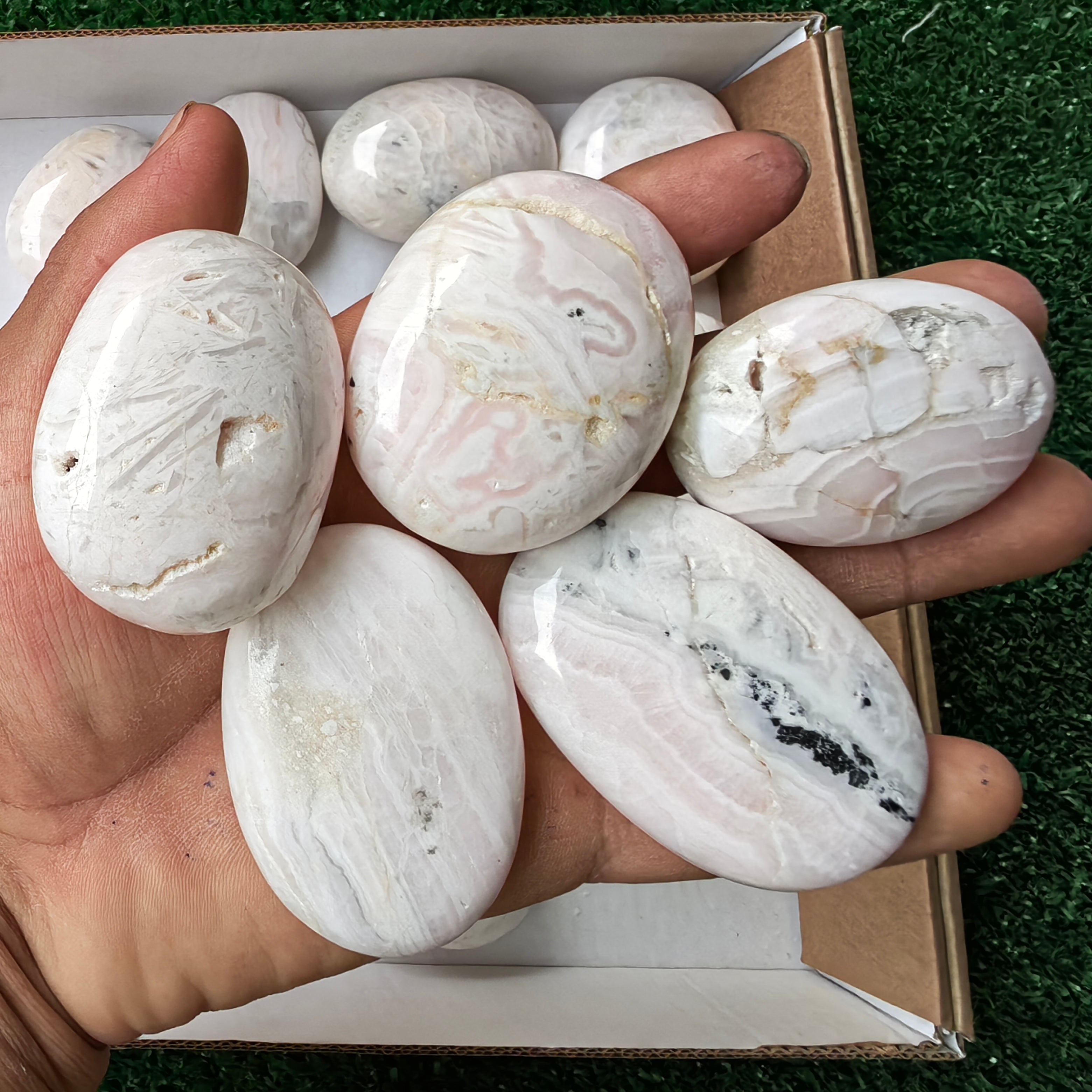 31 pc mangano calcite palm