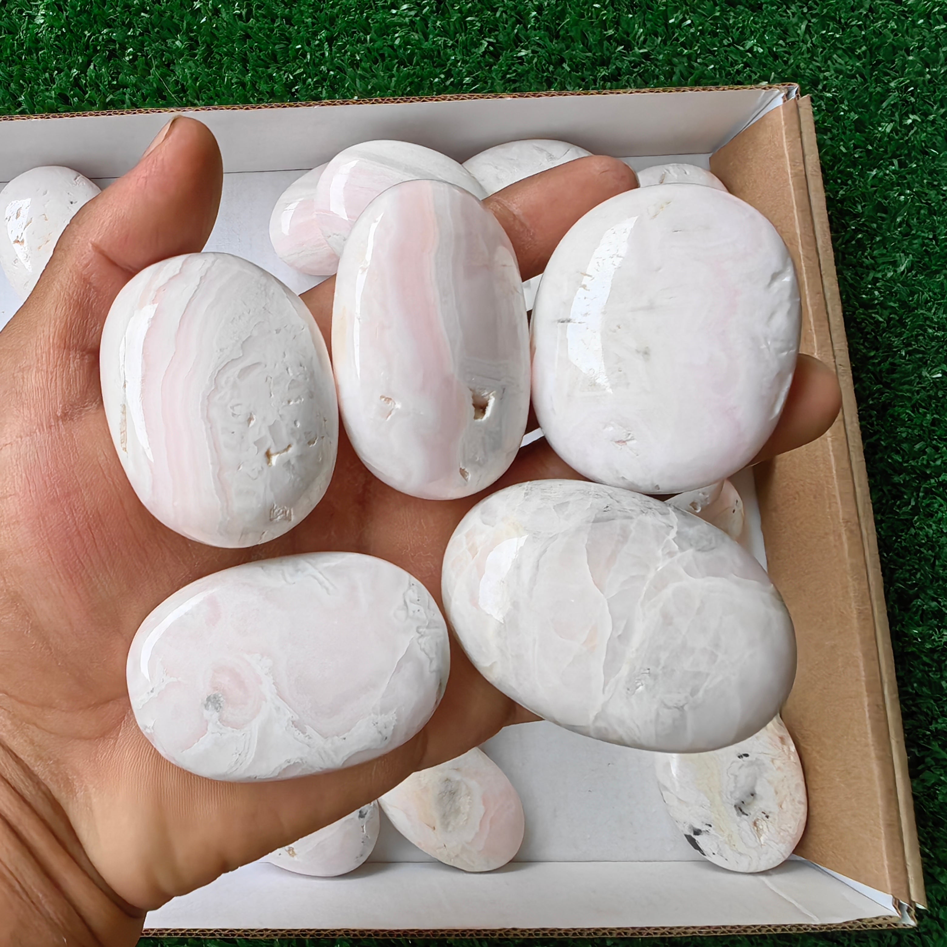 33 pc mangano calcite palm