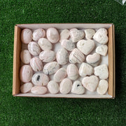 32 pc mangano calcite palms & hearts