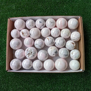 31 pc mangano calcite spheres