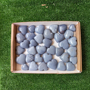 35 pc angelite hearts