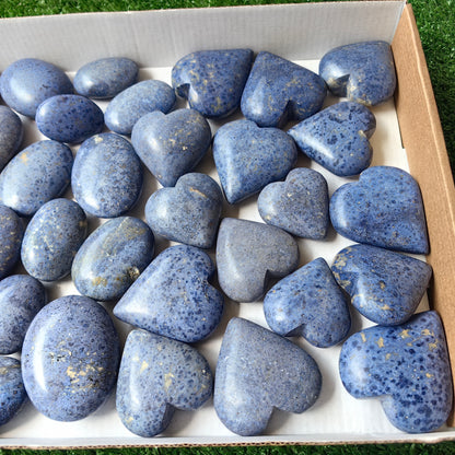 35 pc dumortorite palm & heart