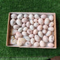 45 pc pink opal eggs & hearts
