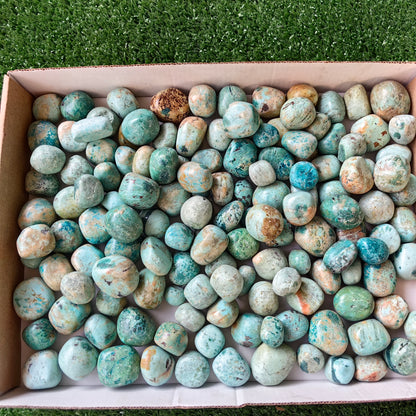 2 kg tumbled peruvian turquoise