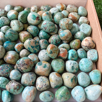 2 kg tumbled peruvian turquoise