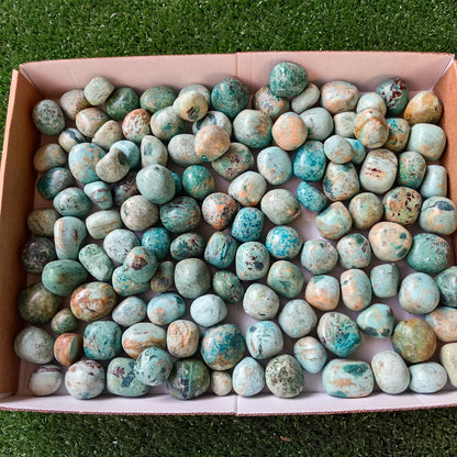2 kg tumbled peruvian turquoise
