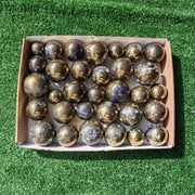 32 pc chalcopyrite with covellite spheres