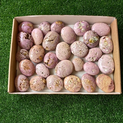 29 pc phosphosiderite drusy palms