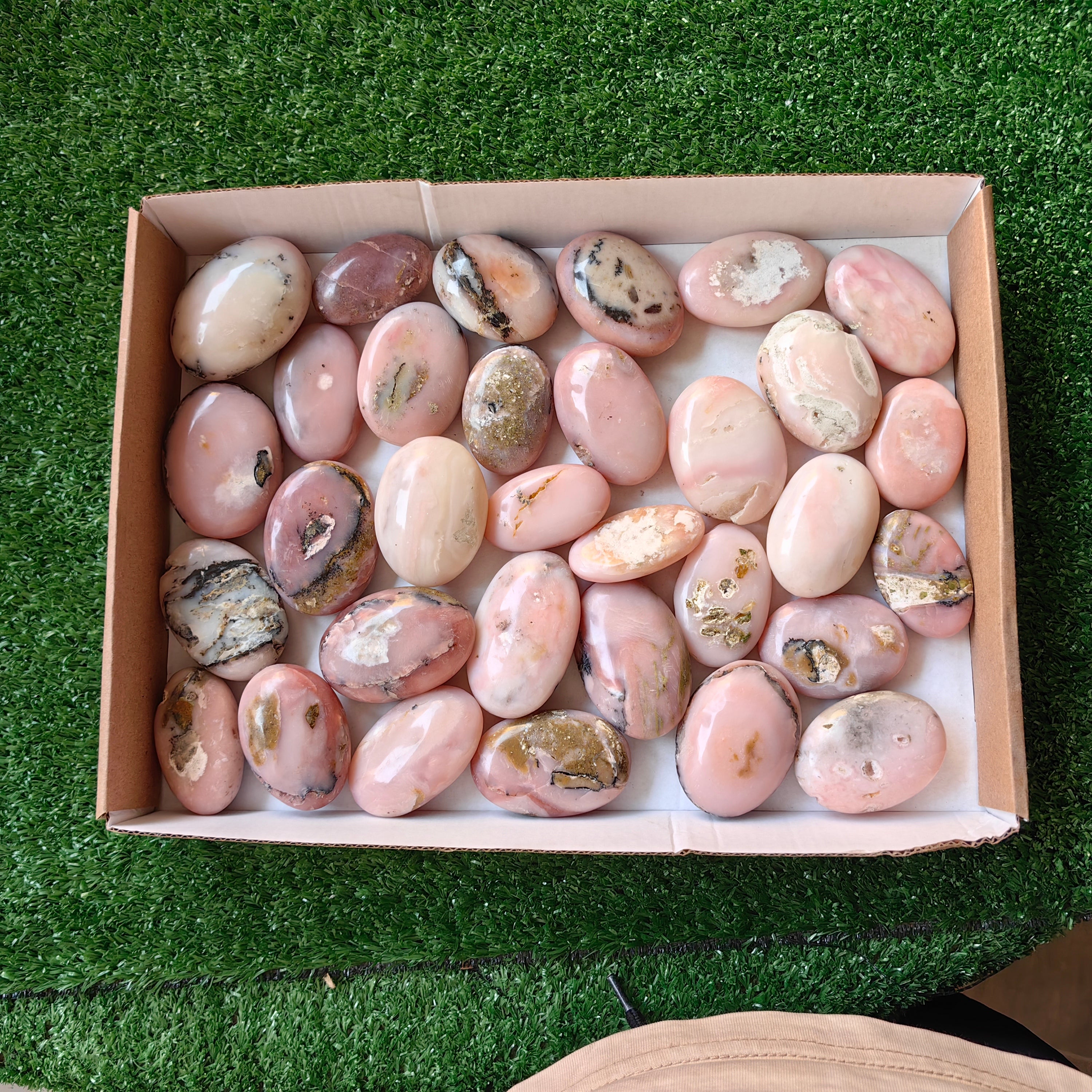 32 pc pink opal palms