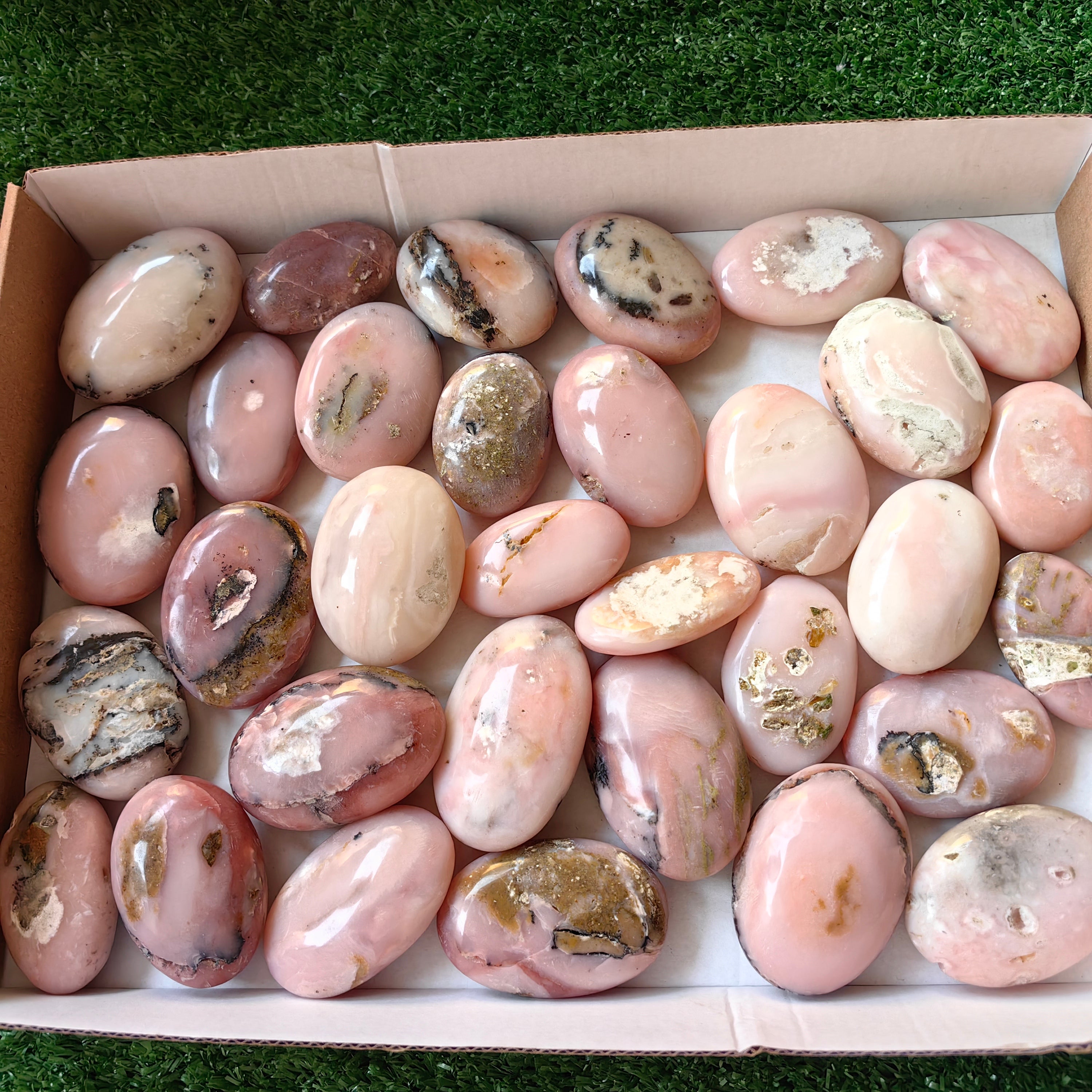 32 pc pink opal palms