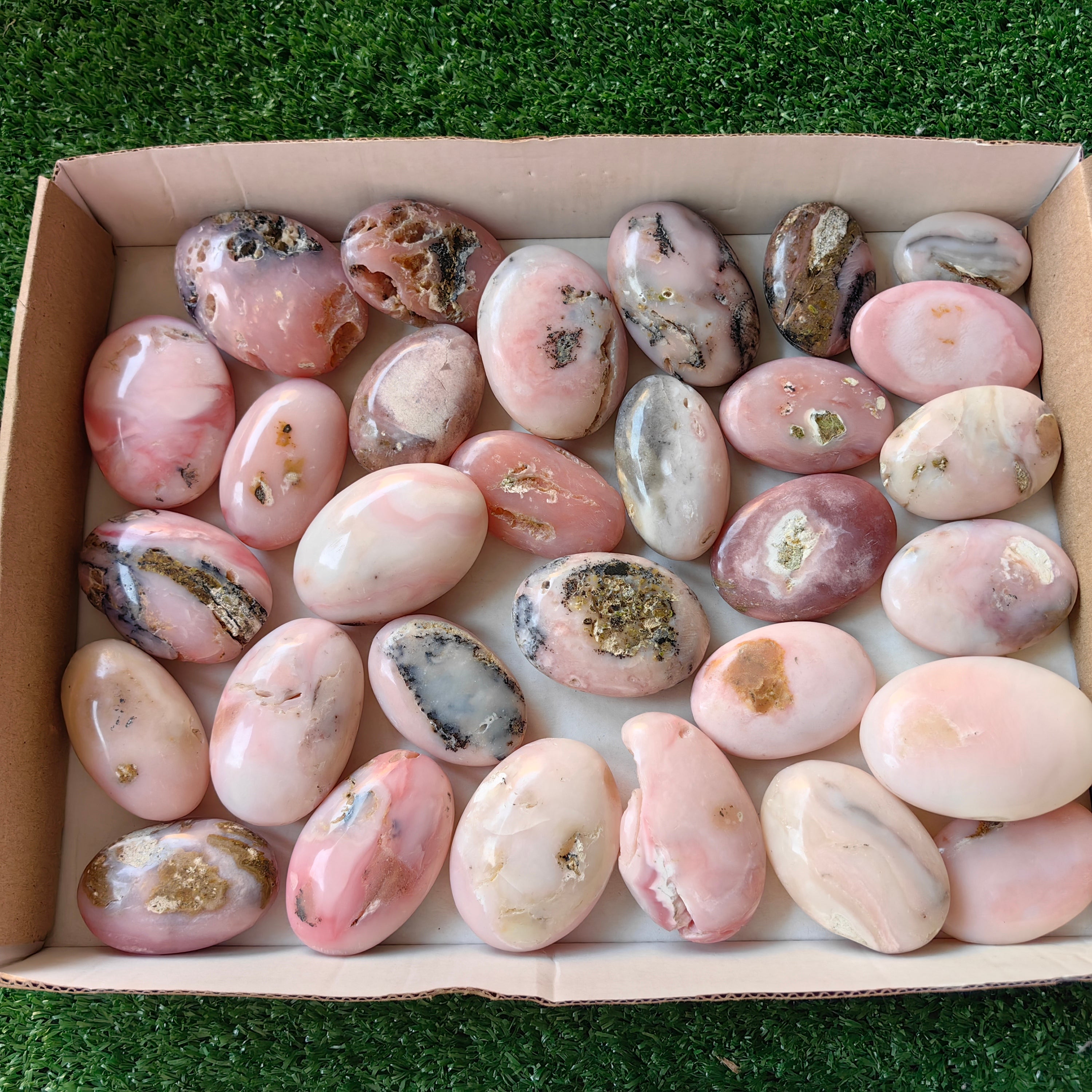 30 pc pink opal palms