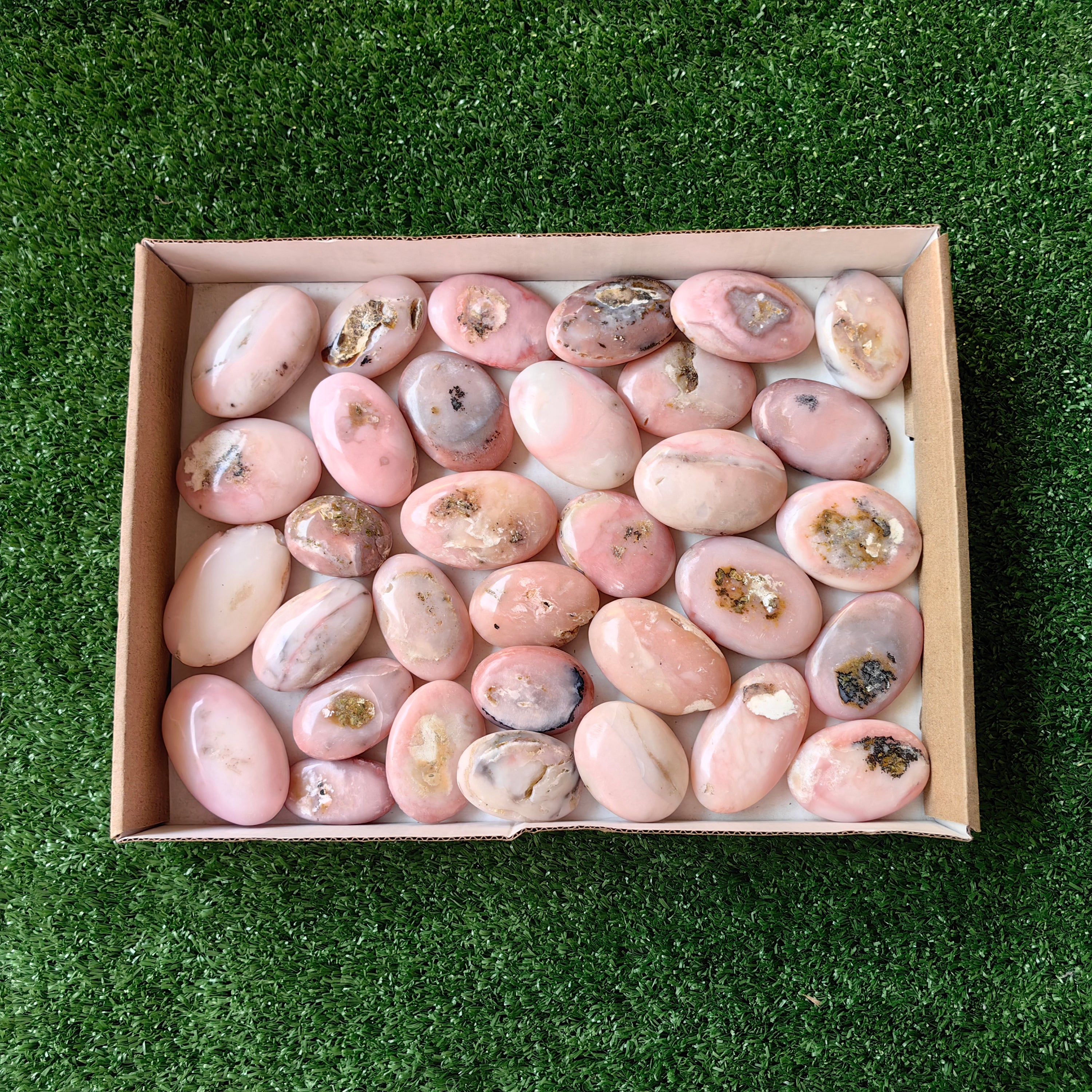 33 pc pink opal palms