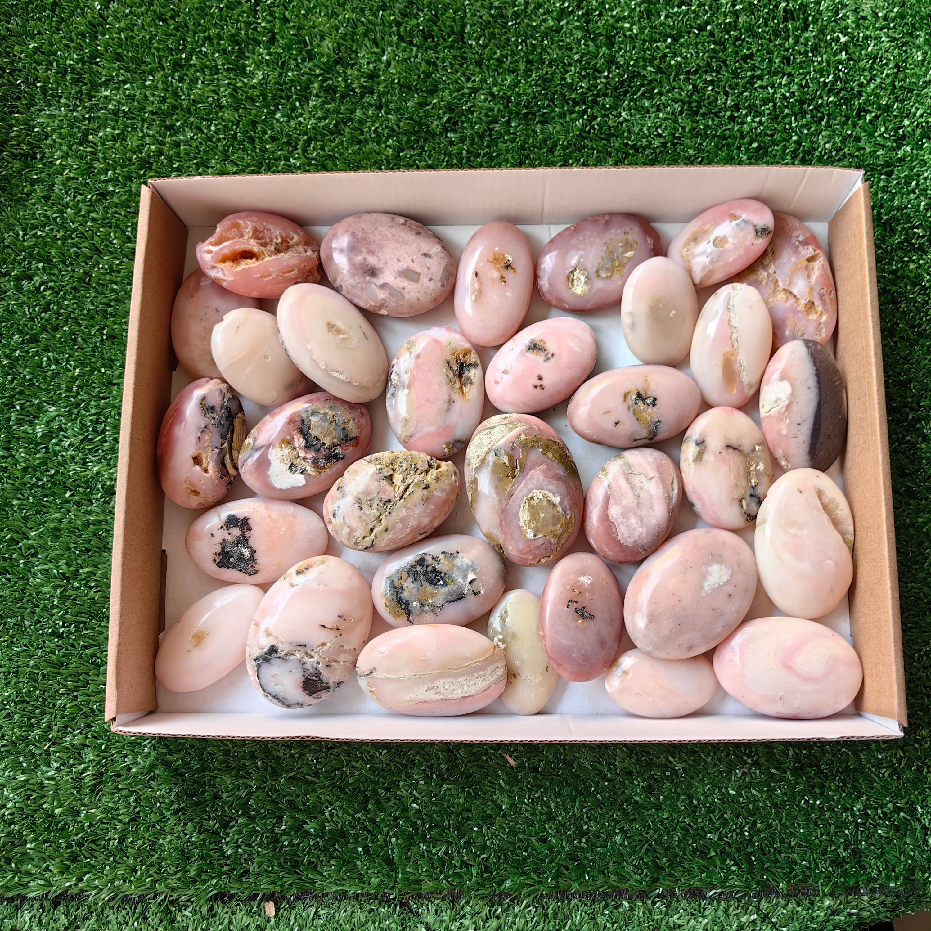 32 pc pink opal palms