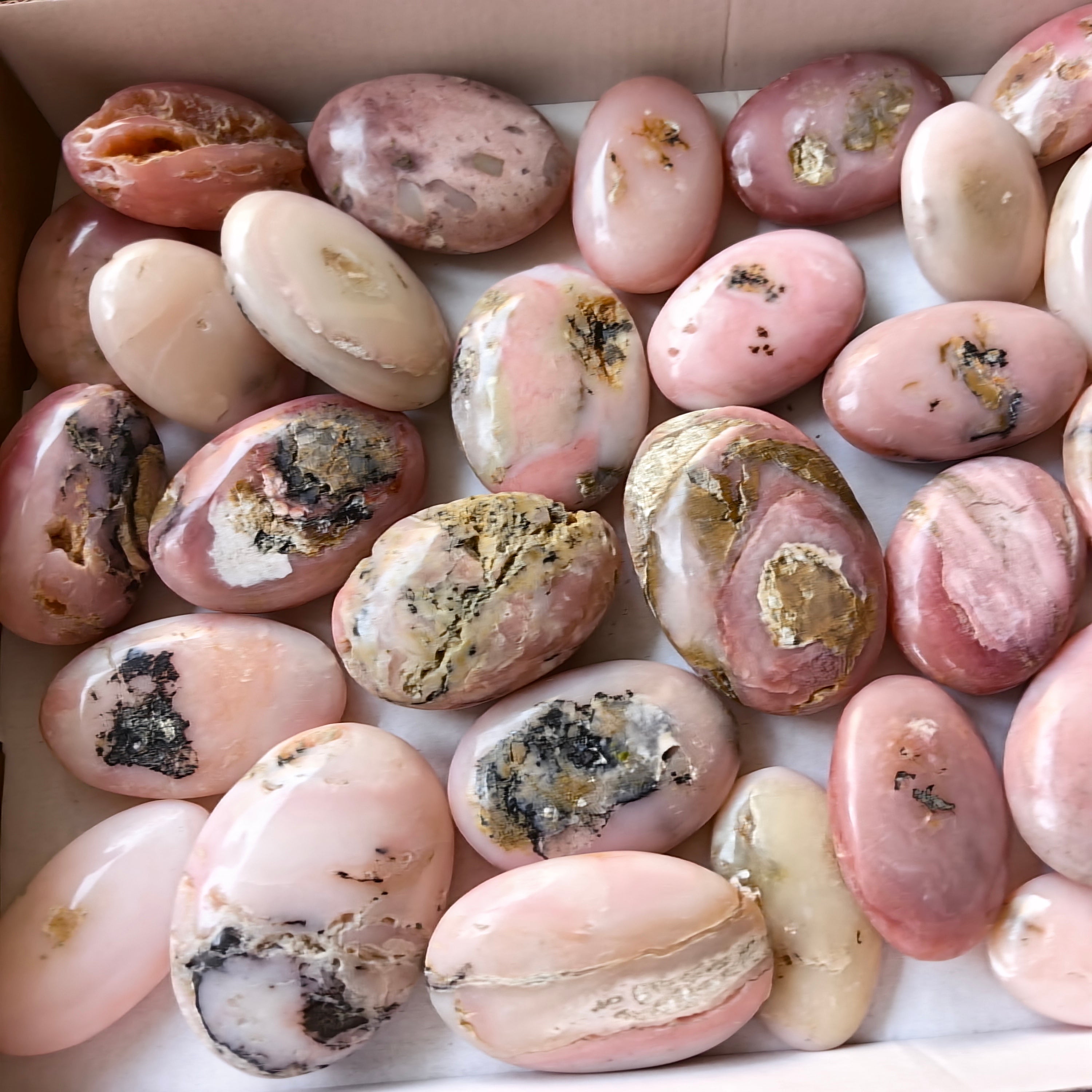 32 pc pink opal palms