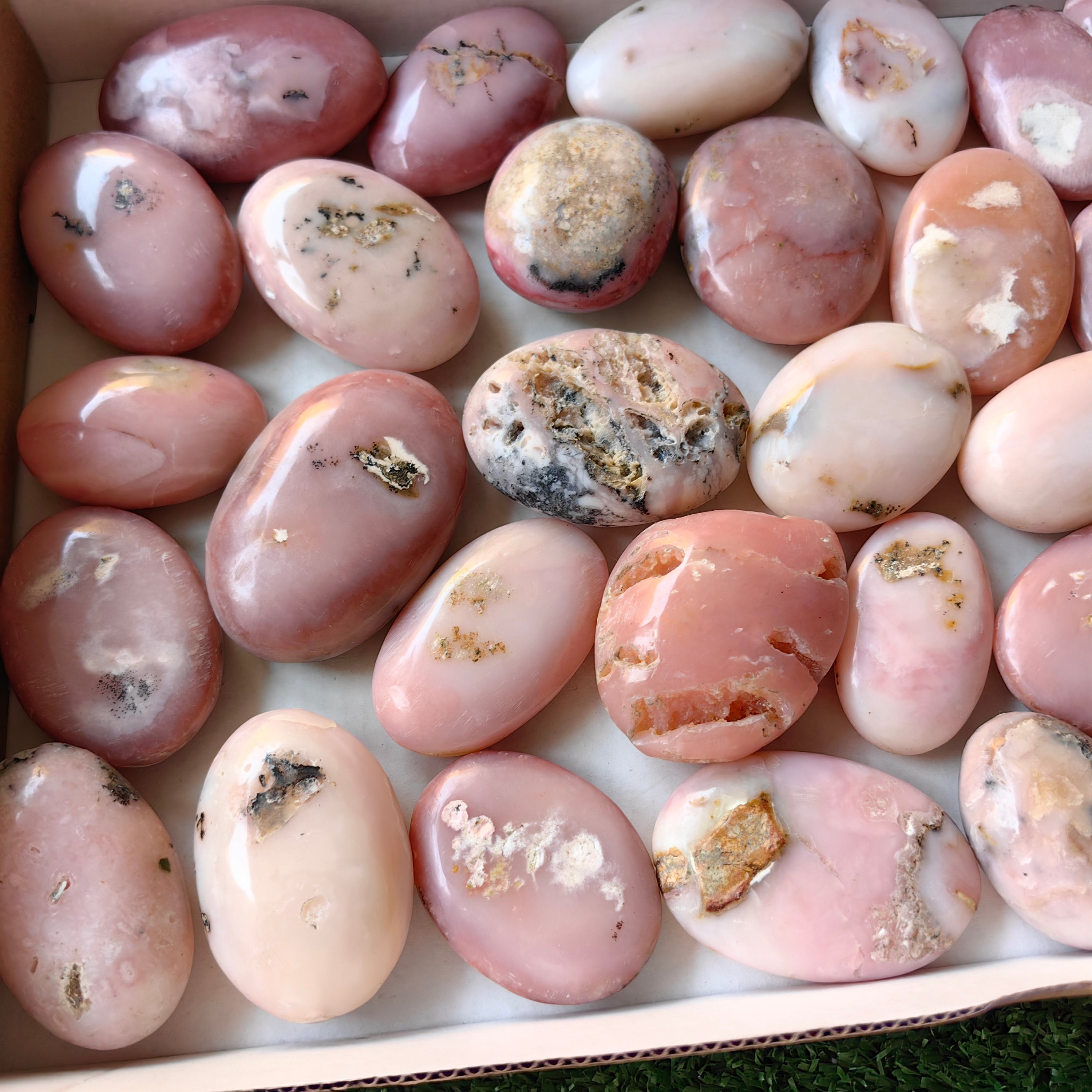 32 pc pink opal palms