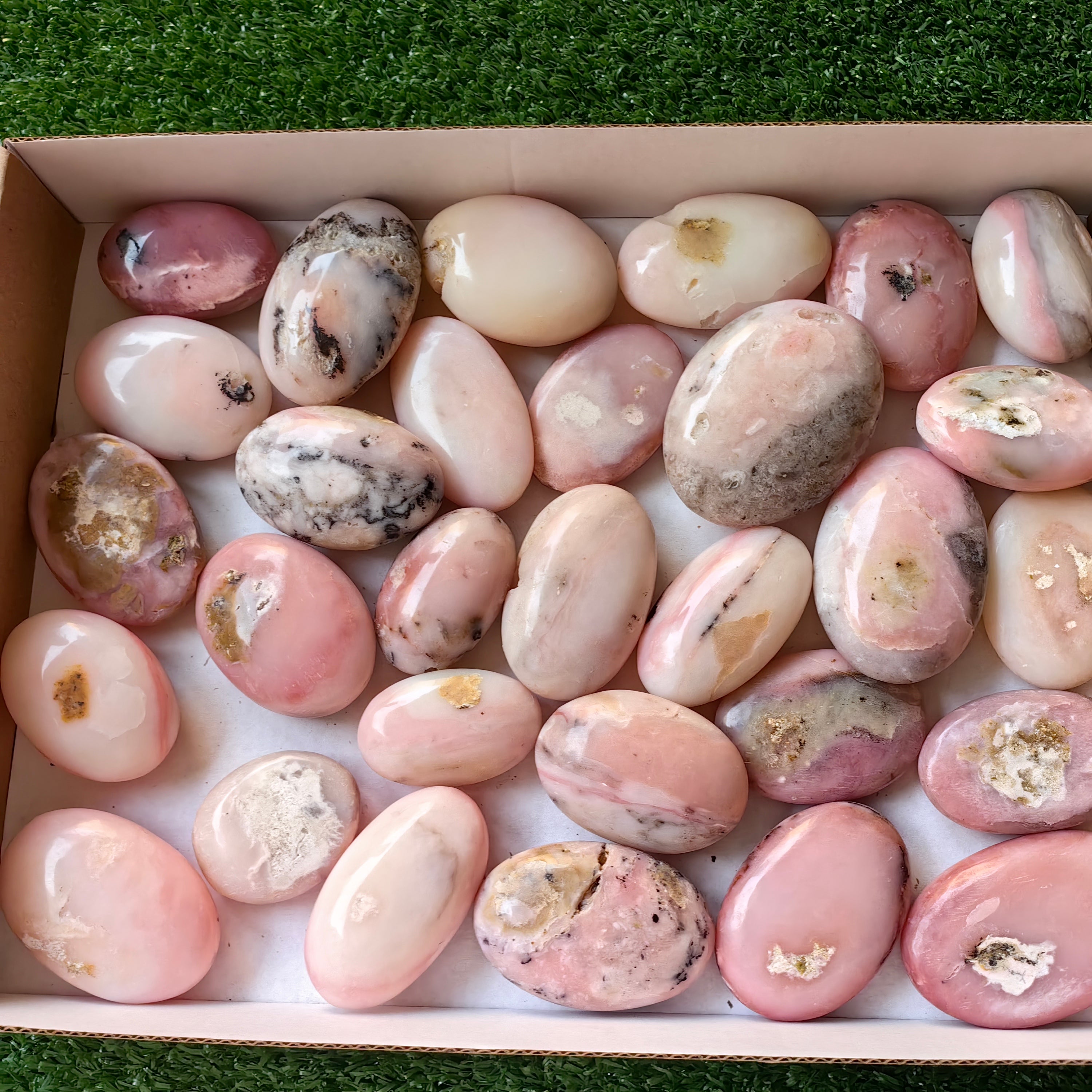 30 pc pink opal palms