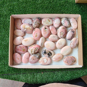 31 pc pink opal palms