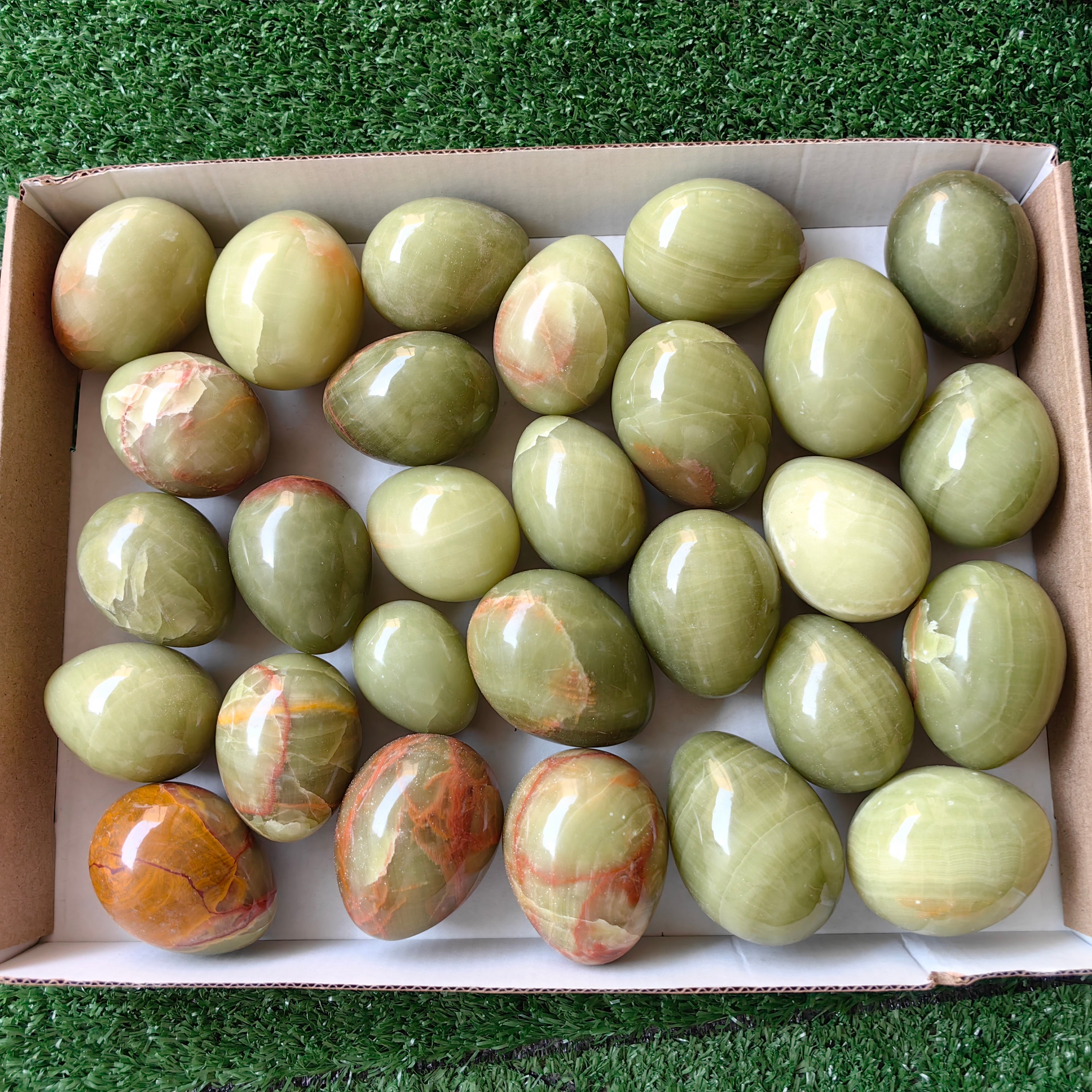28 pc green onix eggs