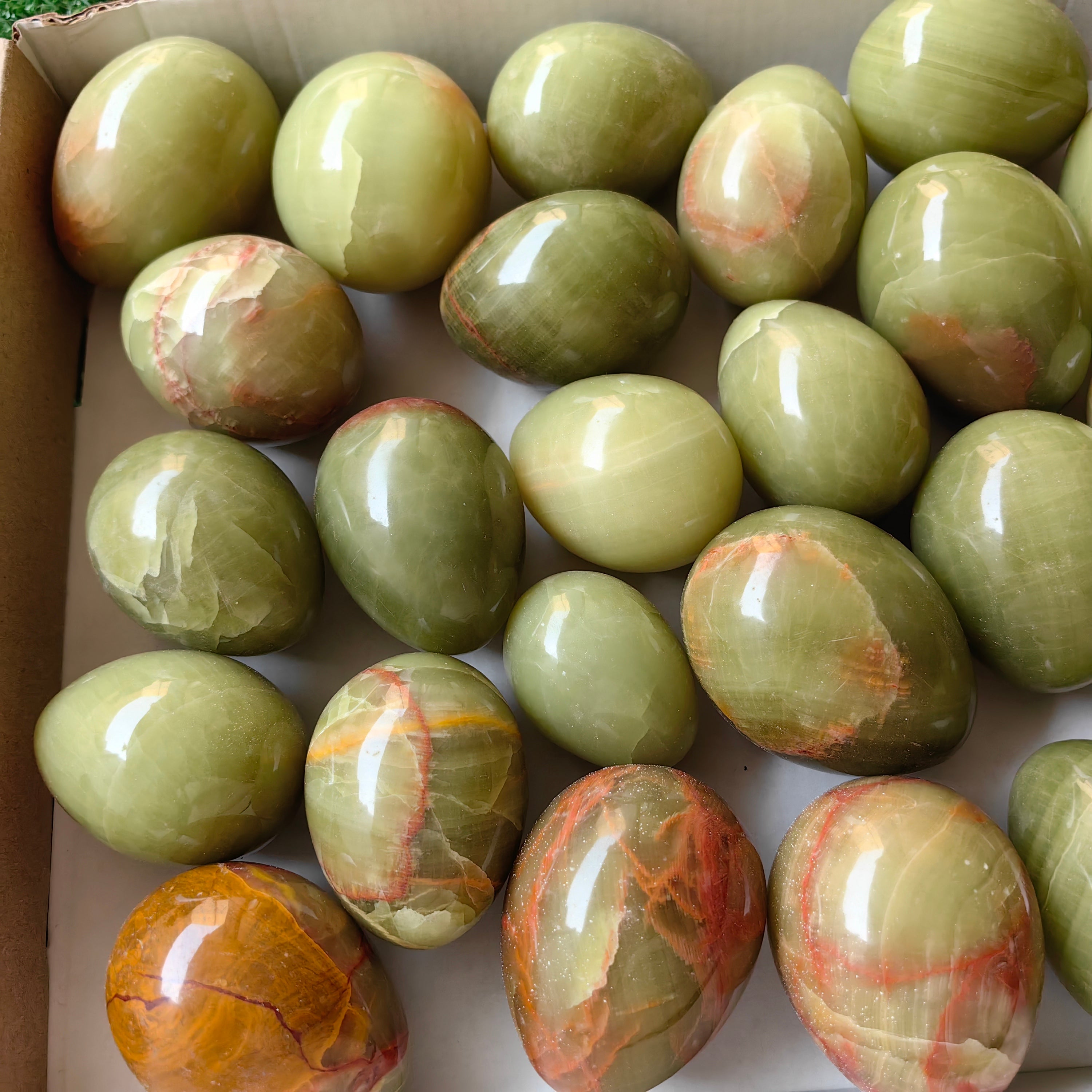28 pc green onix eggs