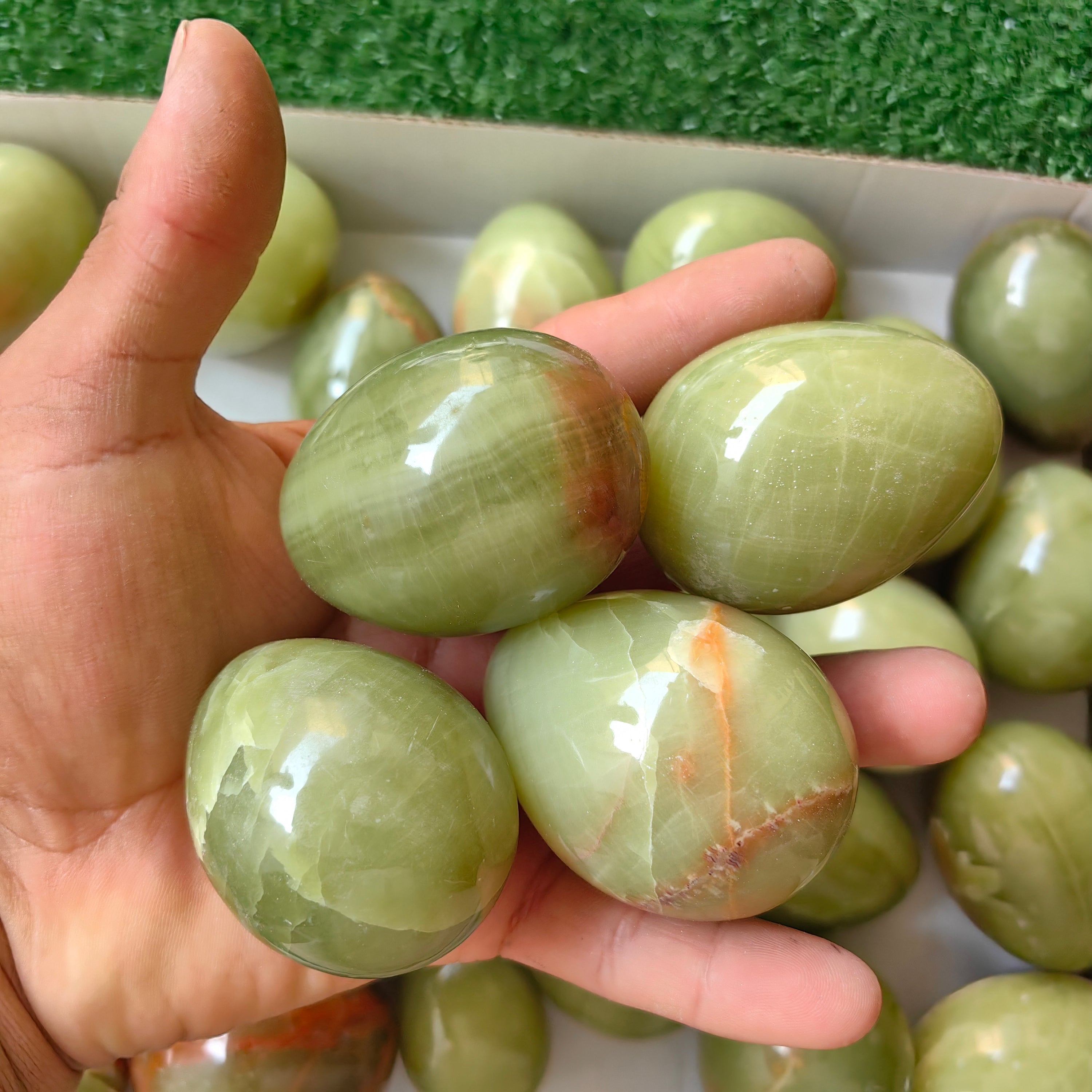 28 pc green onix eggs