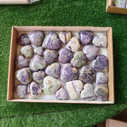 29 pc bolivianite hearts