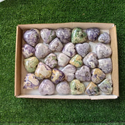 29 pc bolivianite hearts