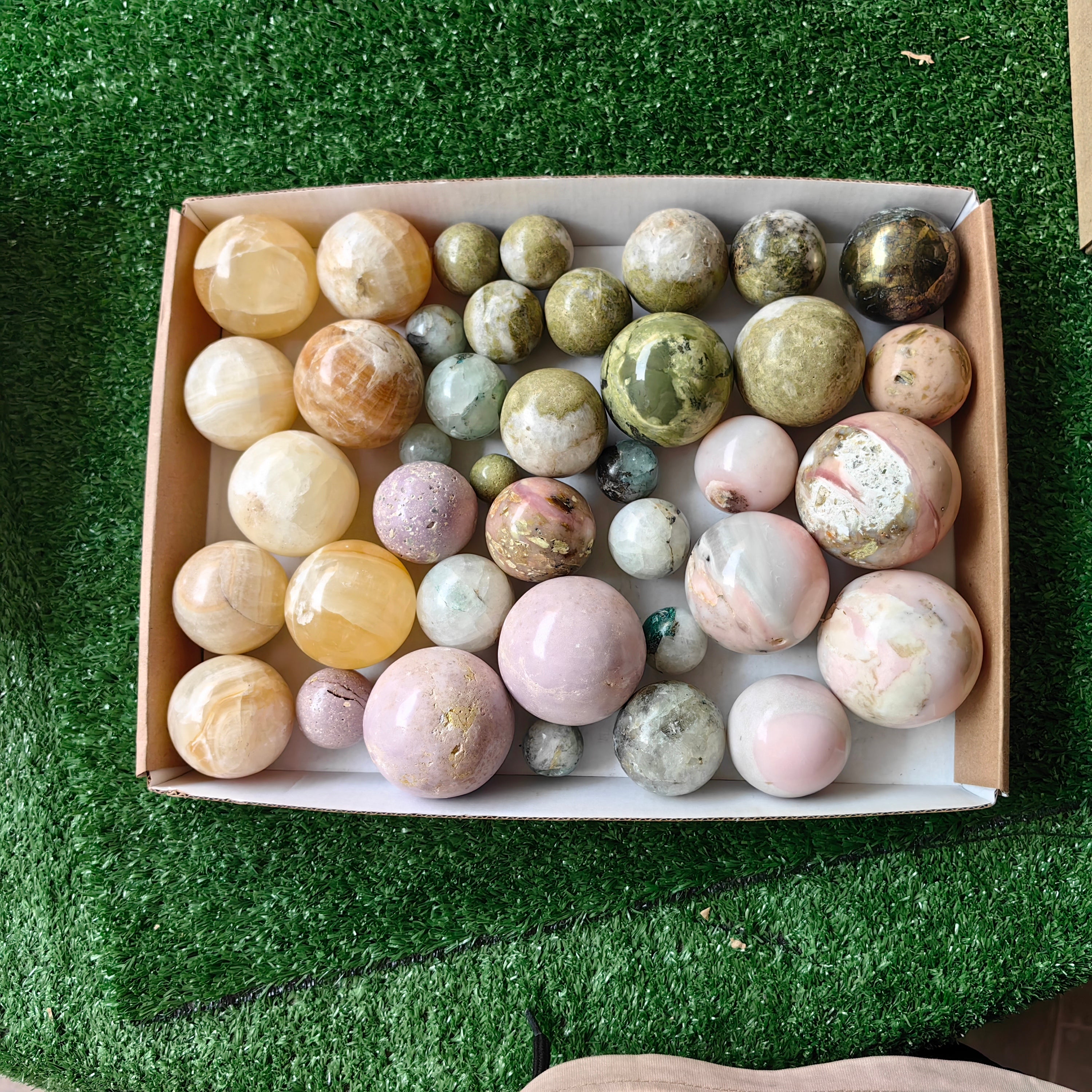 39 pc mixted spheres