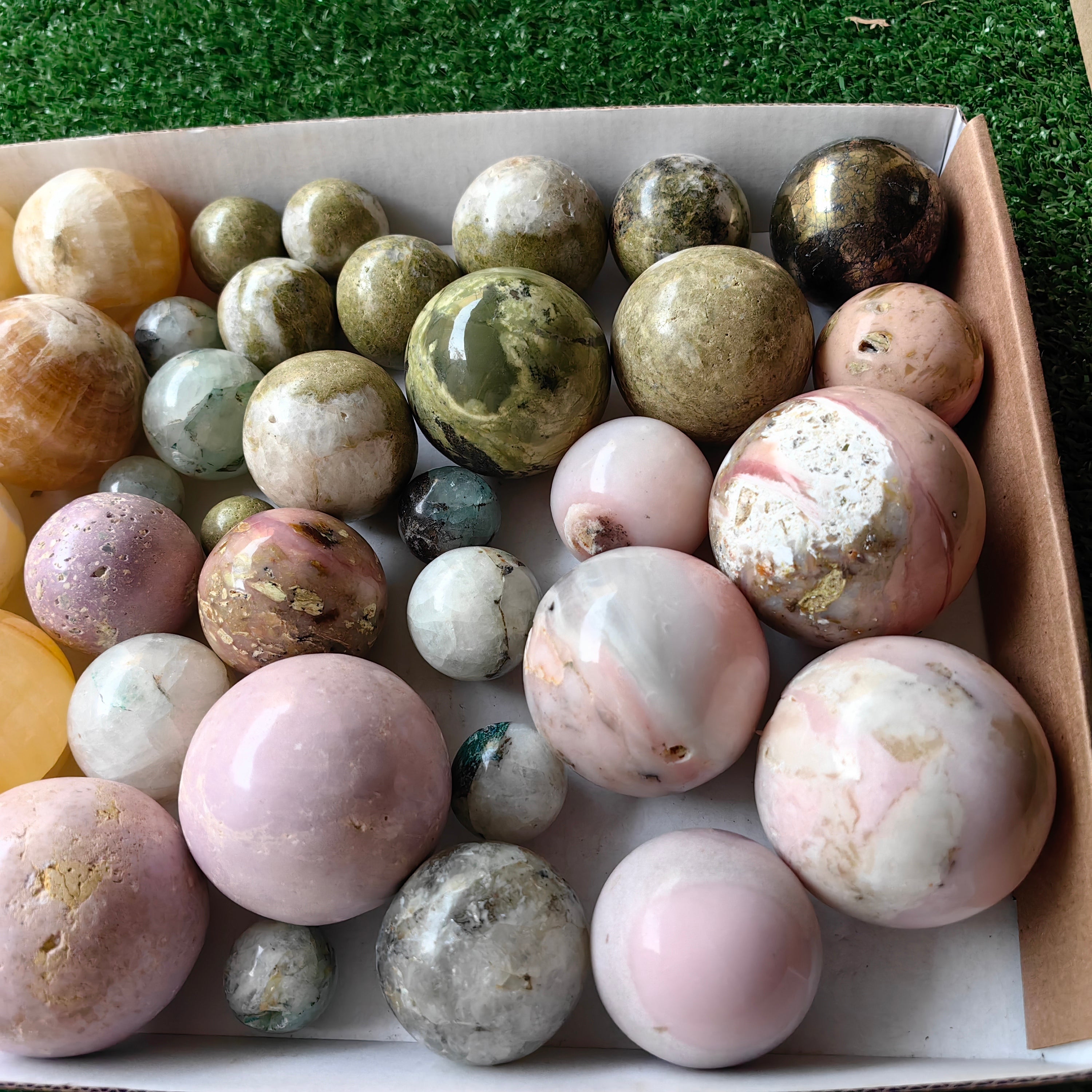 39 pc mixted spheres