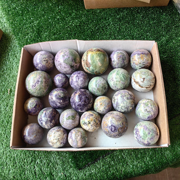 25 pc bolivianite spheres