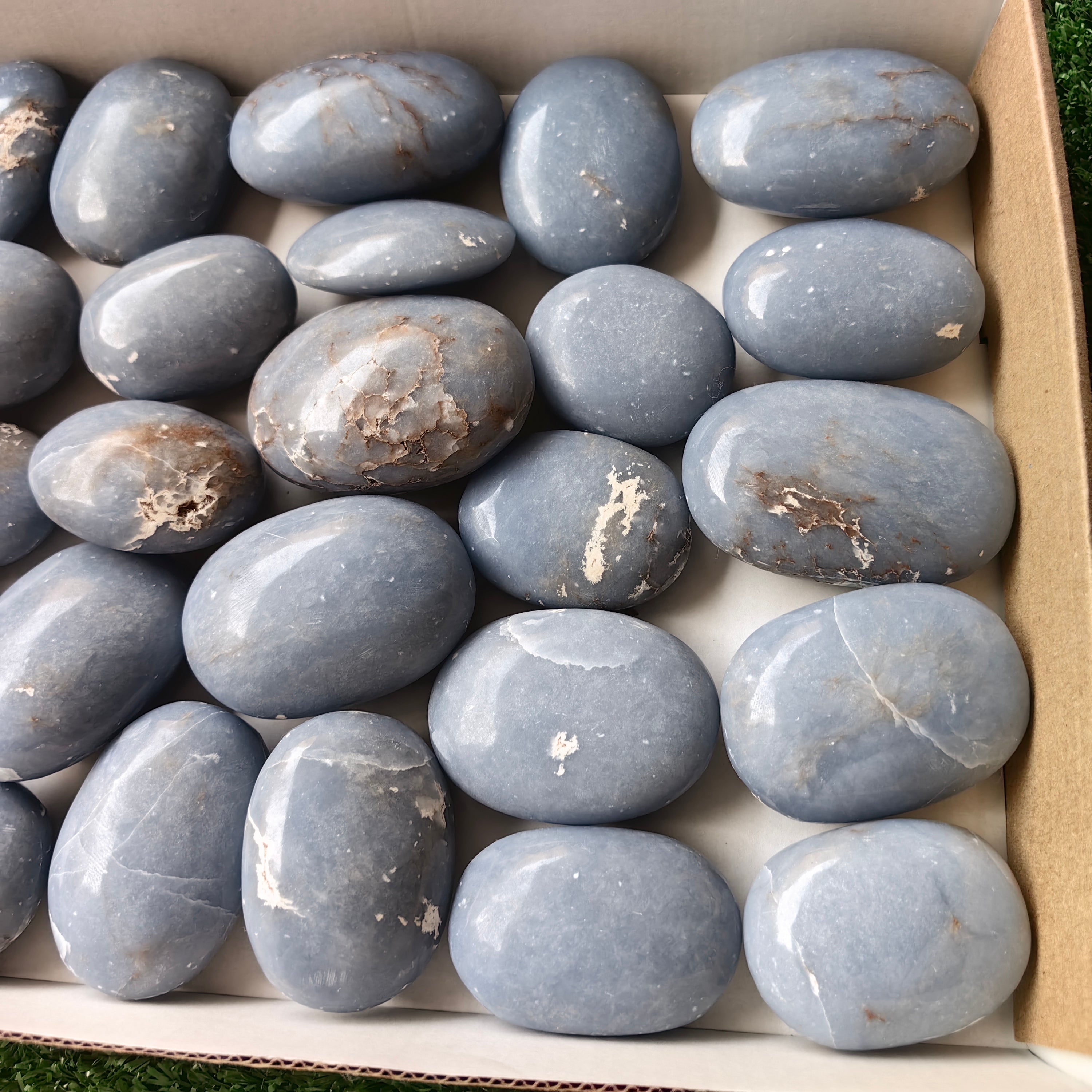 29 pc blue angelite palms