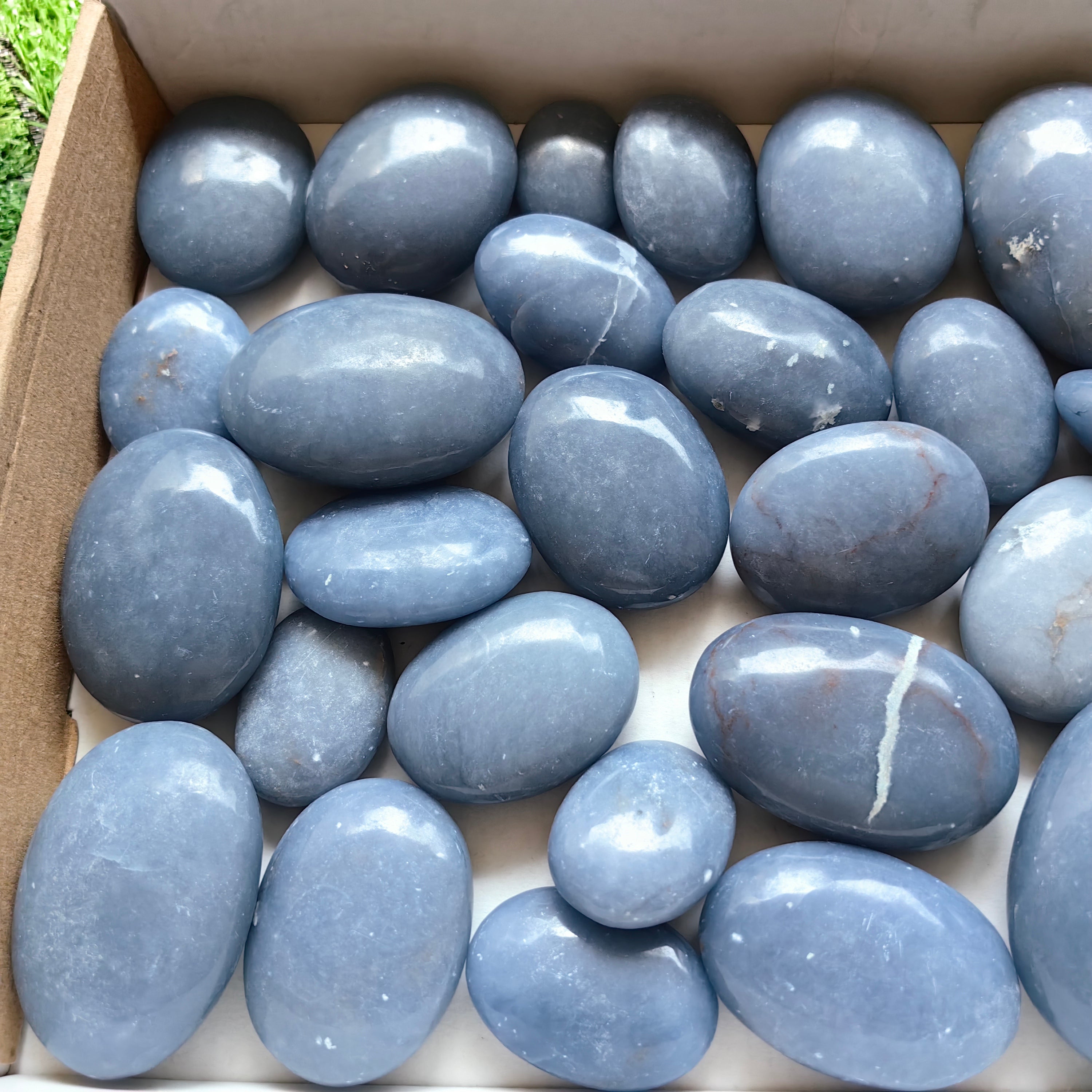 29 pc blue angelite palms