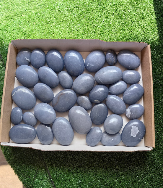 31 pc blue angelite palms