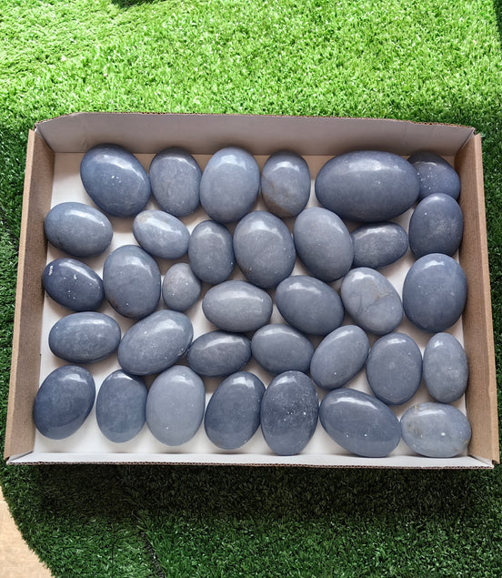 34 pc blue angelite palms