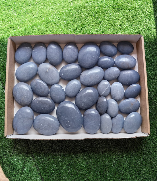 34 pc blue angelite palms