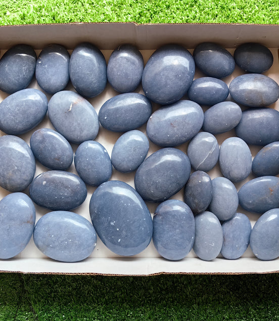 34 pc blue angelite palms
