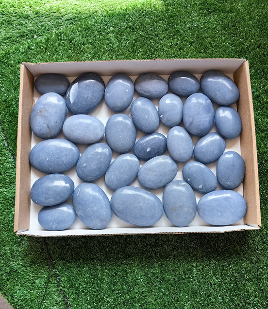 28 pc blue angelite palms